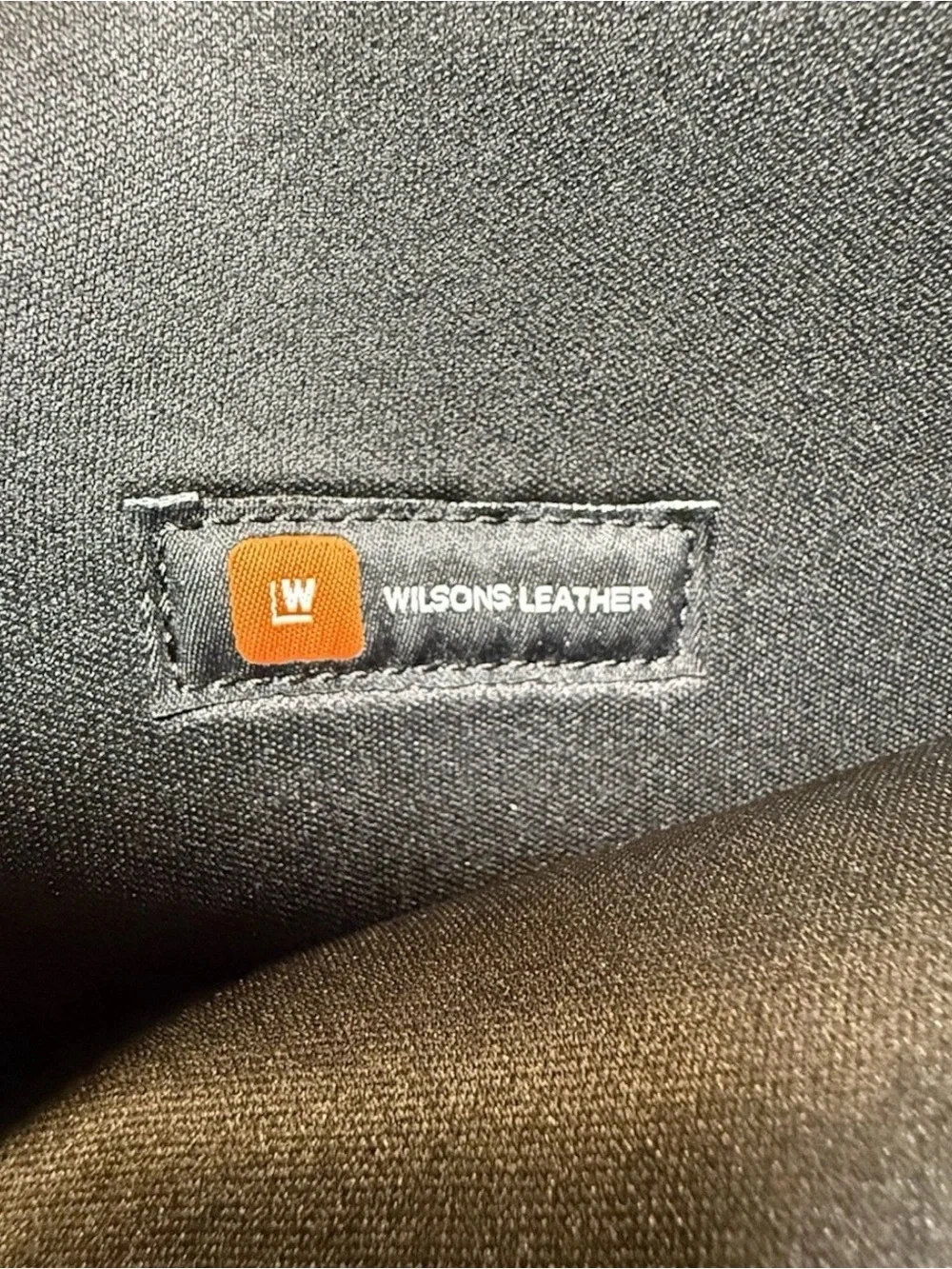 Wilsons Leather Black Pebble-Grain Tablet Sleeve